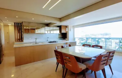Apartamento mobiliado de alto padrão para locação no omni residence – mogi das cruzes