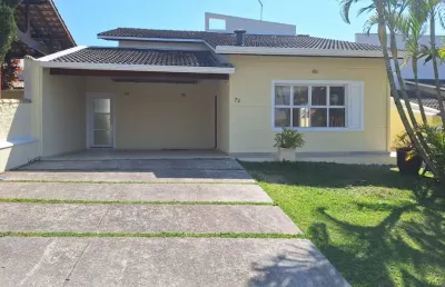 Casa térrea com 3 suítes para locação no aruã eco park, mogi das cruzes