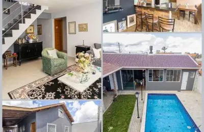 Casa a venda com 180 m² com 4 quartos com suíte com edícula 40 m² em capão da imbuia - curitiba - pr