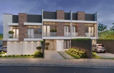 Sobrado a venda com 3 quartos com 89 m² privativos no bairro  cidade industrial