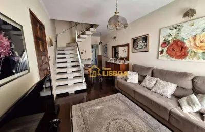 Sobrado à venda, 186 m² por r$ 700.000,00 - santa maria - santo andré/sp