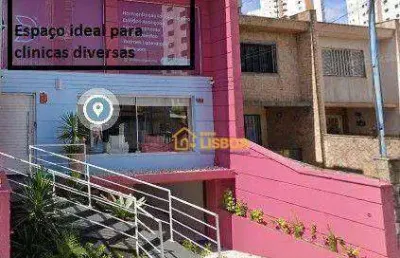 Sobrado com 7 dormitórios para alugar, 294 m² por r$ 12.000,00/mês - vila regente feijó - são paulo/sp
