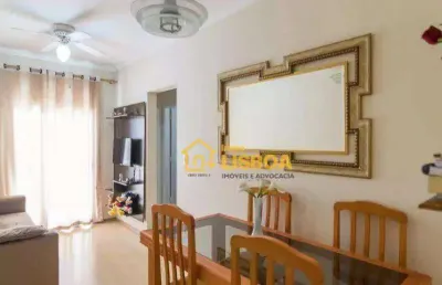 Apartamento com 2 dormitórios à venda, 59 m² por r$ 405.000,00 - vila valparaíso - santo andré/sp