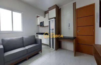 Apartamento com 2 dormitórios à venda, 55 m² por r$ 375.000,00 - campestre - santo andré/sp