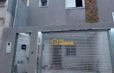 Sobrado com 2 dormitórios à venda, 68 m² por r$ 413.000,01 - jardim utinga - santo andré/sp