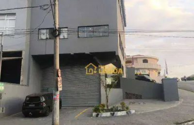 Galpão para alugar, 147 m² por r$ 7.900,00/mês - parque capuava - santo andré/sp