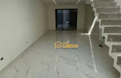 Sobrado à venda, 135 m² por r$ 1.350.000,00 - vila bastos - santo andré/sp