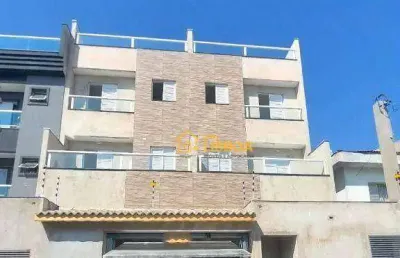 Cobertura à venda, 100 m² por r$ 449.000,00 - vila curuçá - santo andré/sp