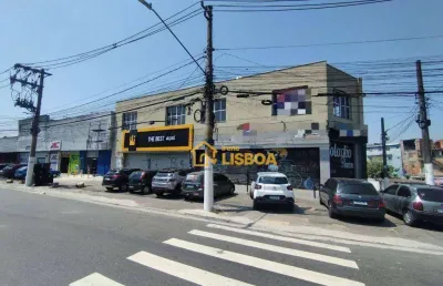Salão para alugar, 200 m² por r$ 5.000,00/mês - cidade satélite santa bárbara - são paulo/sp