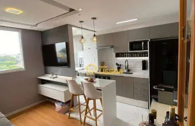 Apartamento com 2 dormitórios à venda, 38 m² por r$ 320.000,00 - vila nhocune - são paulo/sp