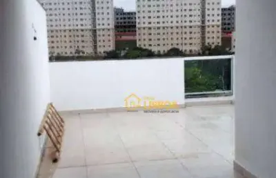 Cobertura à venda, 84 m² por r$ 300.000,00 - cidade são jorge - santo andré/sp