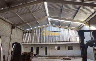 Galpão para alugar, 695 m² por r$ 25.500,00/mês - vila lucinda - santo andré/sp