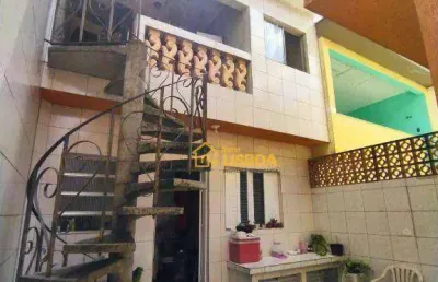 Sobrado com 3 dormitórios à venda, 156 m² por r$ 494.000,00 - jardim las vegas - santo andré/sp