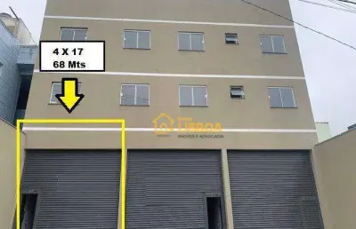 Salão para alugar, 68 m² por r$ 3.500,00/mês - vila bancária - são paulo/sp