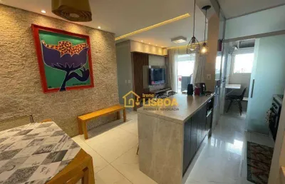 Apartamento com 2 dormitórios à venda, 67 m² por r$ 690.000 - jardim piqueroby - são paulo/sp