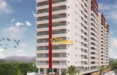 Apartamento com 2 dormitórios à venda, 71 m² por r$ 480.000 - caiçara - praia grande/sp