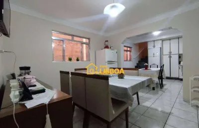 Sobrado com 4 dormitórios à venda, 230 m² por r$ 614.900,00 - jardim sílvia maria - mauá/sp
