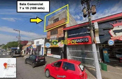 Sala para alugar por r$ 1.370,88/mês - cidade centenário - são paulo/sp