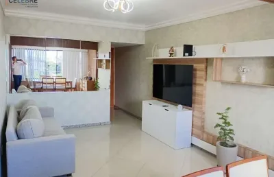 Apartamento para venda em salvador, candeal, 3 dormitórios, 1 suíte, 1 banheiro, 2 vagas