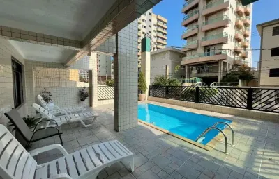 Apartamento com 2 dormitórios à venda, 75 m² por r$ 355.000,00 - tupi - praia grande/sp