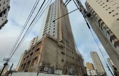 Apartamento com 2 dormitórios à venda, 86 m² por r$ 580.000 - aviação - praia grande/sp