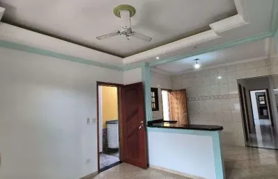 Casa com 2 dormitórios para alugar, 85 m² por r$ 3.000,00/mês - jardim imperador - praia grande/sp