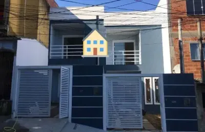 Casa em campo grande rj, primeira locação, 2 suítes, fica 400 metros da estrada da posse