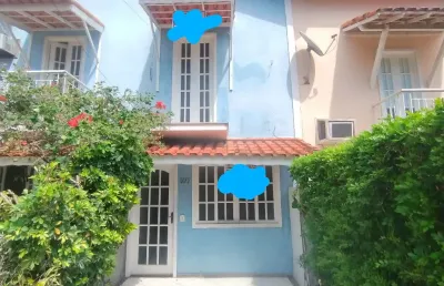 Casa em condomínio fechado na estrada do mendanha , 2 quartos