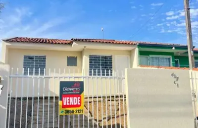 Casa residencial com 2 quartos  à venda, 51.24 m2 por r$240000.00  - embu - colombo/pr
