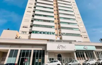 Apartamento semi mobiliado com 03 suítes para locação e venda, centro, toledo/pr