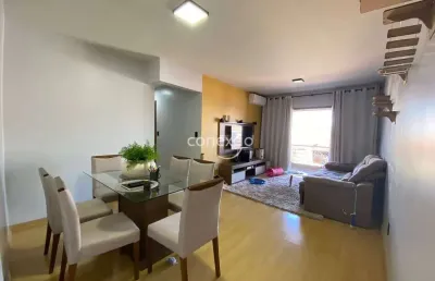 Apartamento à venda 1 suíte e 2 quartos, centro, toledo/pr