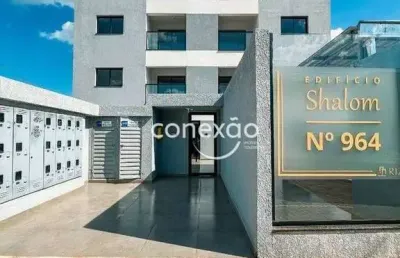 Apartamento para venda  01 suíte + 01 quarto, jardim concórdia, toledo/pr