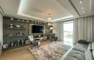 Apartamento a venda 01 suíte, 03 quartos, semi mobiliado, vista lago,  jardim santa maria, toledo/pr