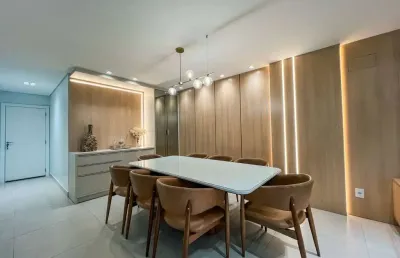 Apartamento alto padrao mobiiado à venda no edificio vila madero, jardim la salle, toledo/pr