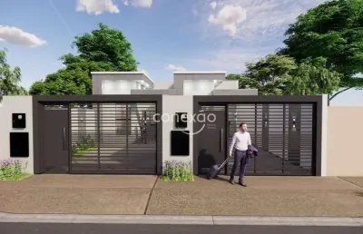 Casa à venda com 1 suíte + 2 quartos, jd. coopagro/toledo - pr