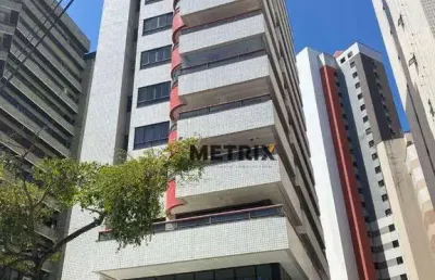 Apartamento com 3 dormitórios à venda, 271 m² por r$ 1.100.000,00 - meireles - fortaleza/ce