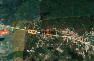 Terreno à venda, 55000 m² por r$ 1.300.000,00 - monguba - pacatuba/ce
