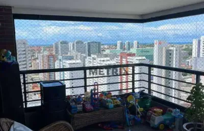 Apartamento com 3 quartos à venda na Rua Bento Albuquerque, 1159, Cocó, Fortaleza