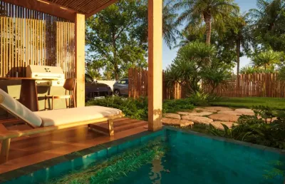 Casa em condomínio fechado com 2 quartos à venda em barra grande