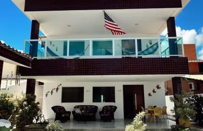 Casa luxuosa com preço de oportunidade, mobiliada - carneiros