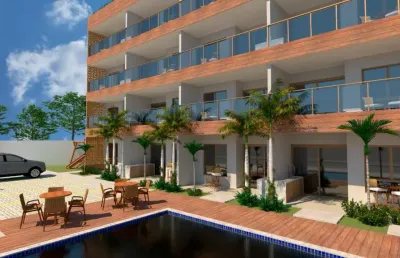 Rooftop com jacuzzi no melhor trecho da praia de campas - 2 suítes próx ao giradouro