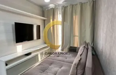 Apartamento para venda em serra, morada de laranjeiras, 2 dormitórios, 1 banheiro, 1 vaga