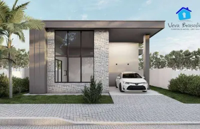 Casa térrea, 3 qts no condomínio villas de carapibus