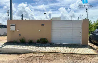 Casa nova, esquina, 30m da principal do village jacumã