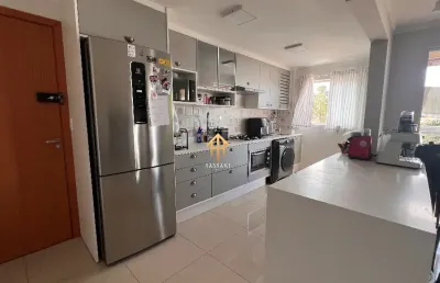 Lindo apartamento 2 dormitórios com sacada churrasqueira centro pinhais