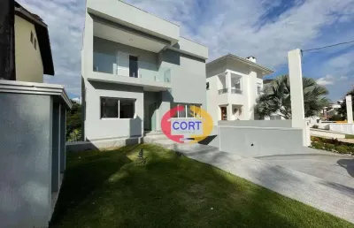Casa com 4 suítes todas com varandas está para venda e locação em arujá!!!