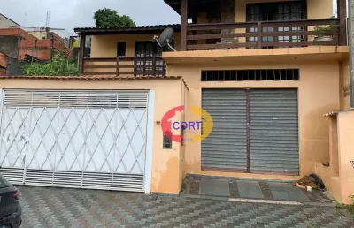 Imóvel para venda com 2 pavimentos e um salão comercial em arujá!!!