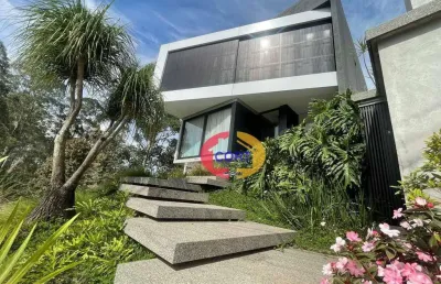 Casa com 3 dormitórios à venda, 407 m² por r$ 4.200.000,00 - residencial real park arujá - arujá/sp