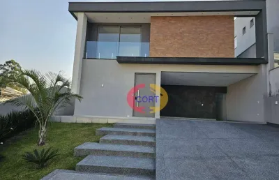 Casa com 4 dormitórios à venda, 300 m² por r$ 3.190.000,00 - residencial real park arujá - arujá/sp