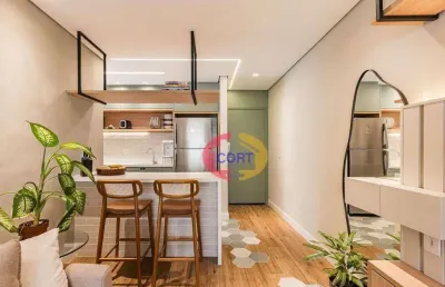 Apartamento com 2 dormitórios à venda, 58 m² por r$ 790.000 - portão - arujá/sp